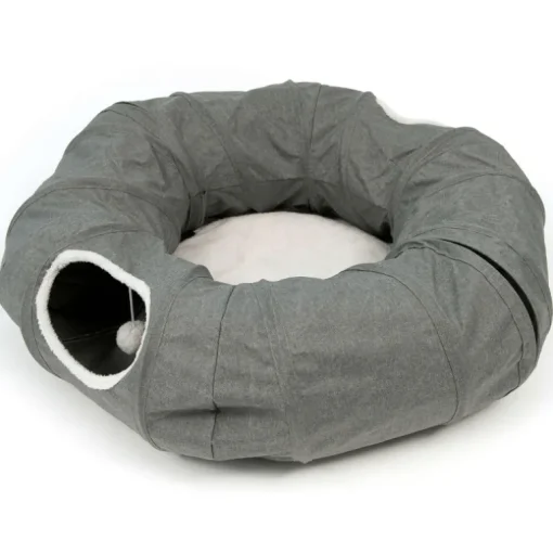 Catit Katzenspielzeug Vesper Katzentunnel grau 68x97x28cm