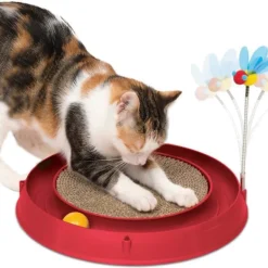 Catit Play Ball Circuit mit Scratching Pad