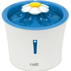 Catit Senses 2.0 Flower Fountain Trinkbrunnen mit LED Nachtlicht