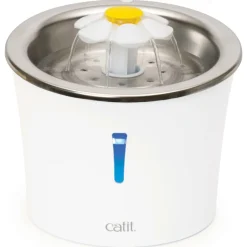 Catit Trinkbrunnen Flower Edelstahl 3L