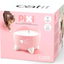 Catit Trinkbrunnen Pixi Fountain Light Pink für Katzen 2.5l