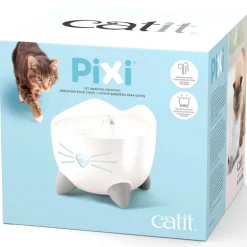 Catit Trinkbrunnen Pixi Fountain White für Katzen 2.5l