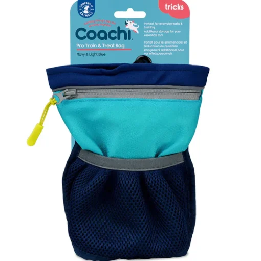 Coachi Futterbeutel Hund Pro schwarz-blau