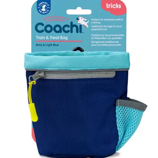 Coachi Futterbeutel Hund blau