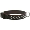 Colly Weichleder-Halsband, Hundehalsband aus gefüttertem Leder