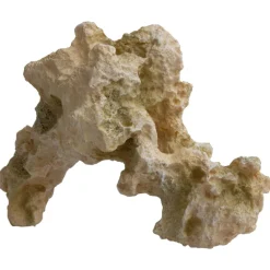 Deep Sea Aquariumdekoration Lochstein beige 29x15x21cm