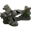 Deep Sea Aquariumdekoration Flugzeug Wrack 26.5x17.5x13cm