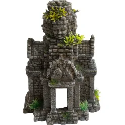 Deep Sea Aquariumdekoration Tempel 20x18x28cm