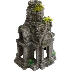 Deep Sea Aquariumdekoration Tempel 20x18x28cm