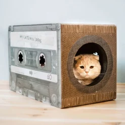 District 70 Kratzhöhle Mixtape schwarz 54x31x35cm
