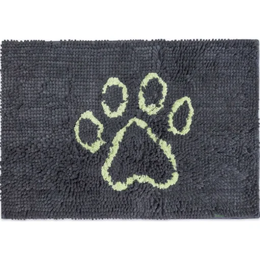 Dog Gone Smart Dirty Dog Door Mat Cool Grey