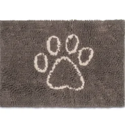Dog Gone Smart Dirty Dog Door Mat Misty Grey