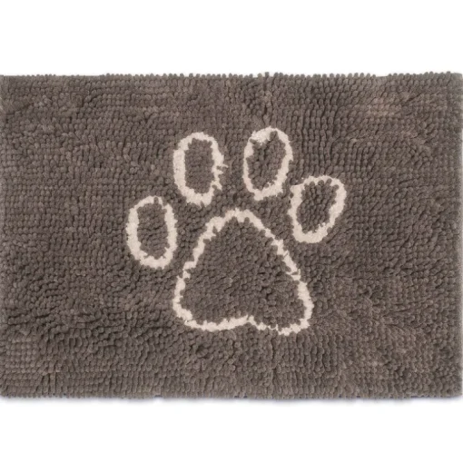 Dog Gone Smart Dirty Dog Door Mat Misty Grey