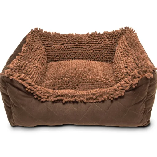 Dog Gone Smart Hundebett Dirty Dog Lounger Bed Brown verschiedene Grössen