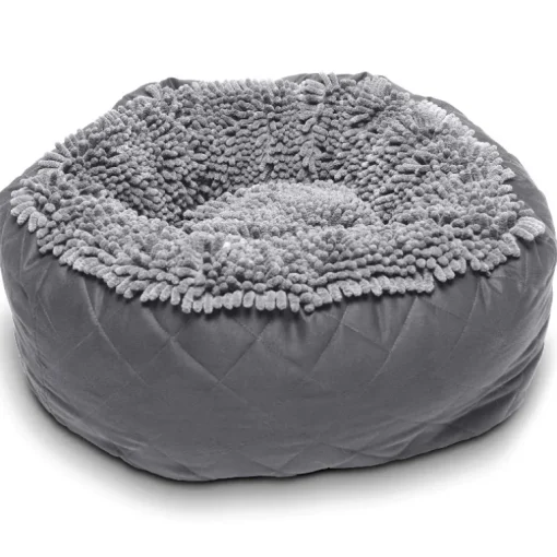 Dog Gone Smart Hundebett Dirty Dog Round Bed grau
