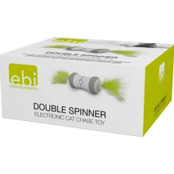 EBI Doubel spinner 13x6x6cm weiss-grün