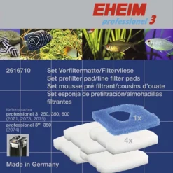 EHEIM 1xVorfiltermatte 4xFiltervlies