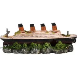 Europet Aquariumdekoration Dekor die Titanic, 39x11x14cm