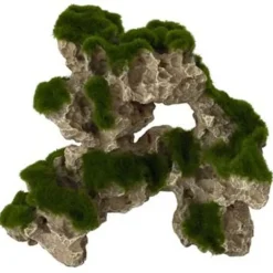 Europet Aquariumdekoration Moss Rock Dekor, 26x13.5x24.5cm