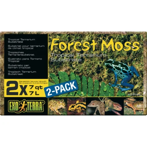 Exo Terra Forest Moss Terrariensubstrat 2x7l