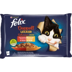 Felix Katzenfutter Doppelt Lecker Geschmacksvielfalt vom Land