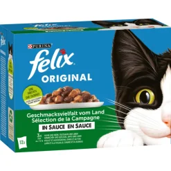 Felix Katzenfutter Original Geschmacksvielfalt vom Land in Sauce
