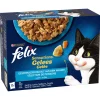 Felix Katzenfutter Sensations Fisch in Gelee 12x85g