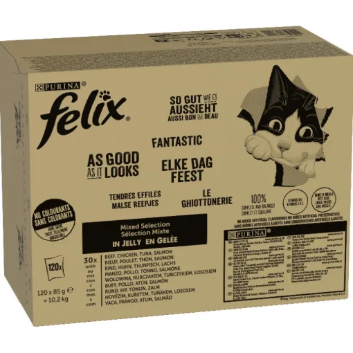 Felix So gut wie es aussieht Geschmacksvielfalt in Gelee 120x85g
