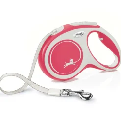 Flexi Hundeleine New Comfort Gurt Rot