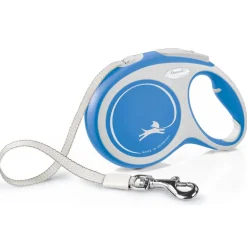 Flexi Hundeleine New Comfort Gurt Blau