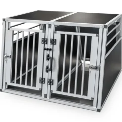 Freezack Aluminium Hundebox Auto Barkley Doppelbox