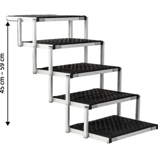 Freezack faltbare Hundetreppe mit 5 Tritten