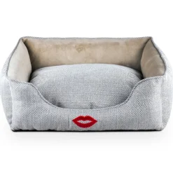 Freezack Hundebett Kiss grau M 65x55x18cm