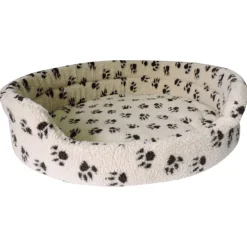 Freezack Hundebett Sherpa Paw braun
