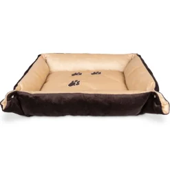 Freezack Katzenbett Pfotendesign braun