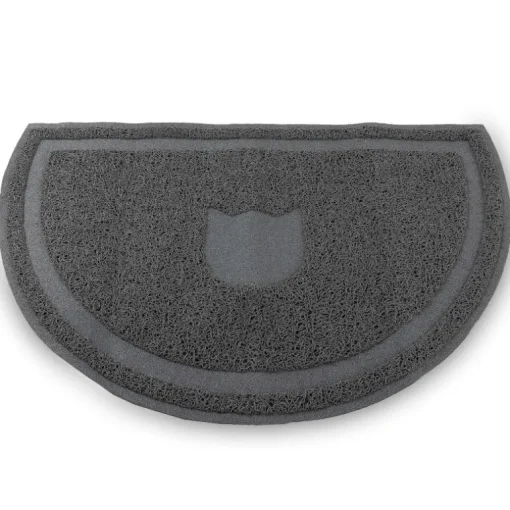 Freezack Katzentoilettenvorleger Scatter Round grau 38x61cm