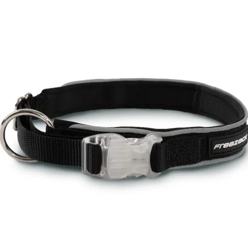 Freezack Leuchtendes Hundehalsband Comet schwarz