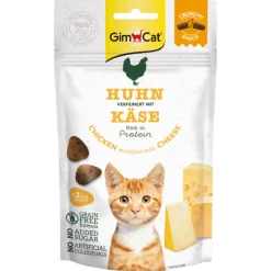 GimCat Crunchy Snack Huhn & Käse 50g