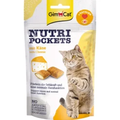 GimCat Katzensnack Nutri Pockets Käse & Taurin 60g
