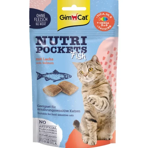 GimCat Nutri Pockets Lachs 60g