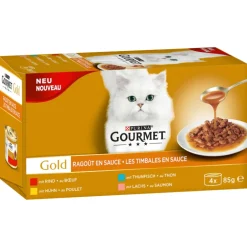 Gourmet Gold Sauce Delight mit Huhn 12x4x85g
