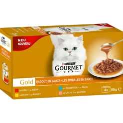 Gourmet Katzenfutter Gold Sauce Delight mit Huhn