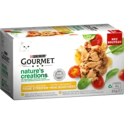 Gourmet Katzenfutter Nature's Creation Fleisch 4x85g