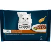 Gourmet Perle Genuss in Sauce mit Fleisch 4x85g