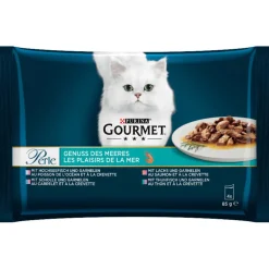 Gourmet Perle Katzenfutter Genuss des Meeres 12x4x85g