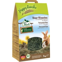 Happy Rancho BIO-Weser-Wiesenheu Natur 1kg
