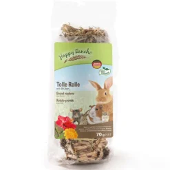 Happy Rancho Nagersnack Tolle Rolle mit Blüten 70g