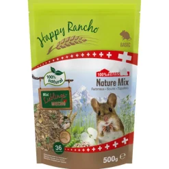 Happy Rancho Swiss Nature Mix Farbmaus 500g