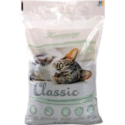 Harmony Cat Classic Katzenstreu mit Zitronengras-Duft 10kg