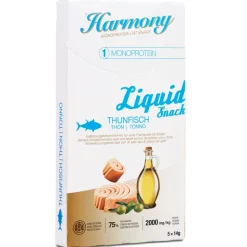 Harmony Cat Monoprotein Liquid Snack Thunfisch 5x14g